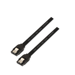 AISENS A130-0157 A130-0157, 0,5 m, SATA III, SATA 7-pin, SATA 7-pin, Macho/Macho, Negro