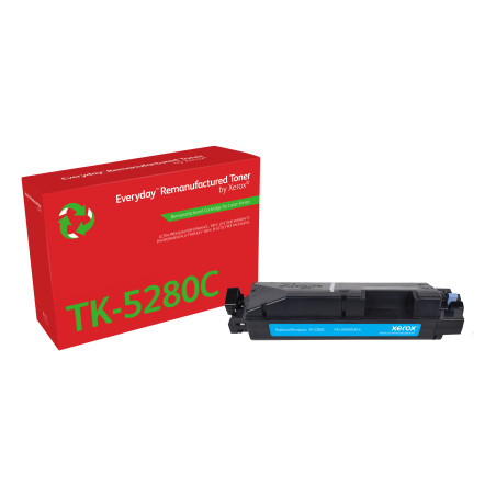 Xerox 006R04816 Tóner Everyday™ Cian remanufacturado de es compatible con Kyocera TK-5280C, Capacidad estándar, 11000