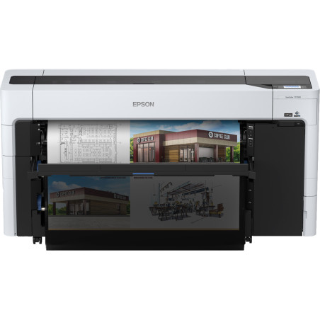 Epson C11CH83301A0 SureColor SC-T7700D, Inyección de tinta, 1200 x 2400 DPI, ESC/P-R, HP-GL/2, PDF 1.7, PostScript 3, Negro,