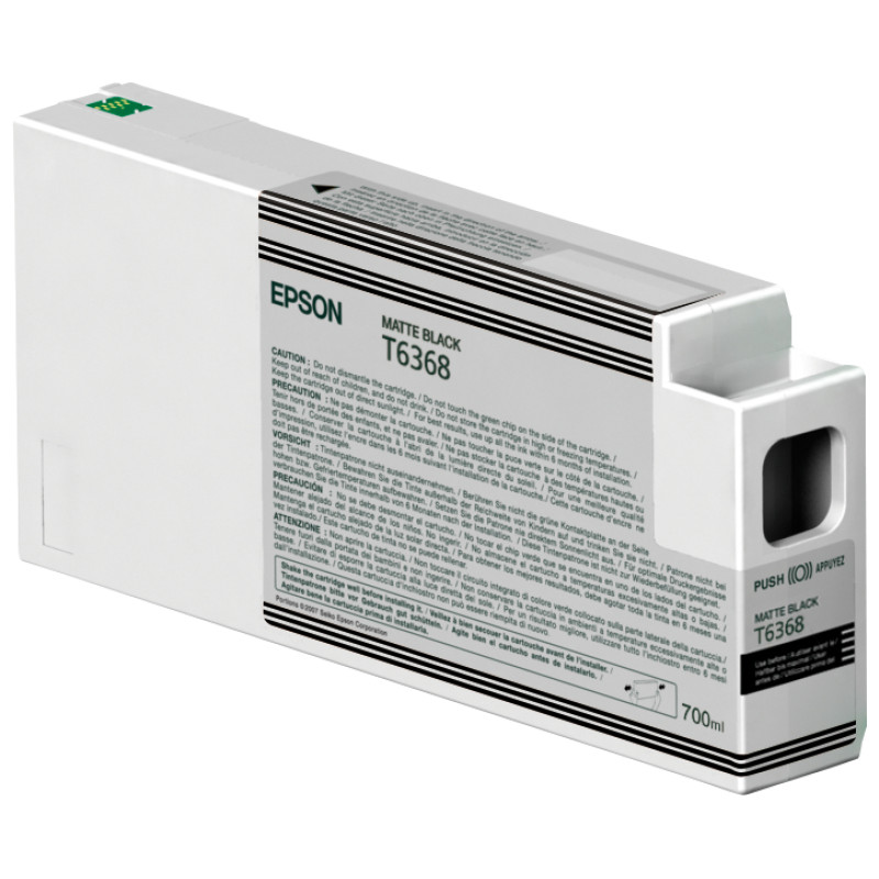 Epson C13T63680N C13T63680N, Negro mate, 700 ml, 1 pieza(s), Pack individual