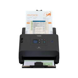 Canon 6383C003 imageFORMULA DR-S250N, 216 x 356 mm, 600 x 600 DPI, Escáner alimentado con hojas, Negro, CIS, LED RGB