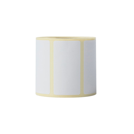 Brother BDE-1J026051-060 BDE1J026051060, Blanco, Etiqueta para impresora autoadhesiva, Etiqueta troquelada, Térmica directa,