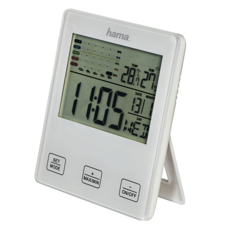Hama 00176967 TH-10, Blanco, F, °C, Digital, Batería, AAA, 96 mm