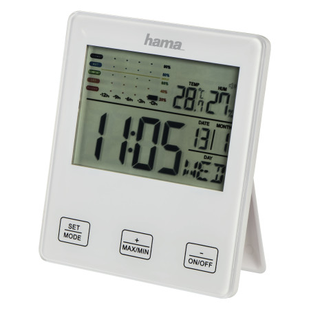 Hama 00176967 TH-10, Blanco, F, °C, Digital, Batería, AAA, 96 mm