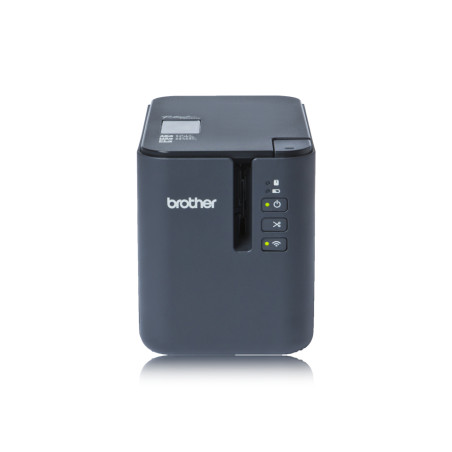 Brother PT-P900WC PT-P900WC, HSE/TZe, Transferencia térmica, 360 x 360 DPI, 60 mm/s, Inalámbrico y alámbrico, Negro