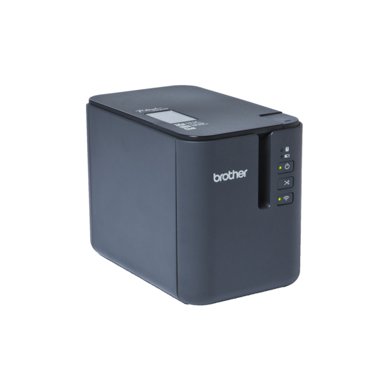 Brother PT-P900WC PT-P900WC, HSE/TZe, Transferencia térmica, 360 x 360 DPI, 60 mm/s, Inalámbrico y alámbrico, Negro