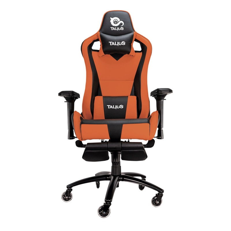 TALIUS TAL-CAIMAN-ORG TAL-CAIMAN-ORG, Silla para videojuegos universal, 120 kg, Asiento acolchado, Respaldo acolchado, Racing,