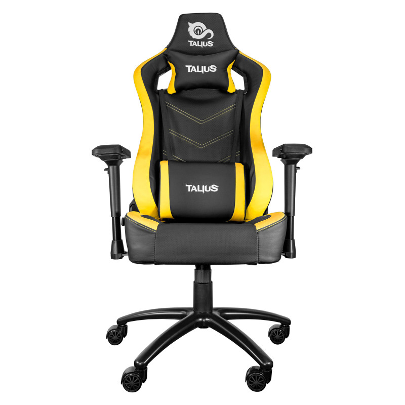 TALIUS TAL-VULTURE-YLW silla Vulture gaming negra/amarilla butterfly, base nylon, ruedas nylon, Silla para videojuegos