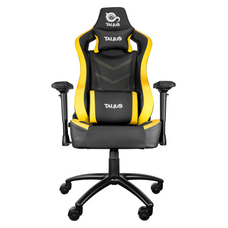TALIUS TAL-VULTURE-YLW silla Vulture gaming negra/amarilla butterfly, base nylon, ruedas nylon, Silla para videojuegos