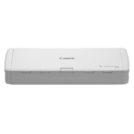 Canon 4861C003 imageFORMULA R10, 216 x 356 mm, 600 x 600 DPI, Escáner alimentado con hojas, Blanco, CMOS CIS, 500 páginas