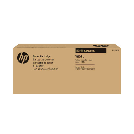 HP SU557A Samsung Cartucho de Tóner Original CLT-Y603L amarillo de alta capacidad, Amarillo, 1 pieza(s)