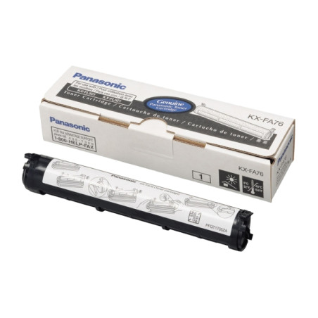 Panasonic KX-FA76X KX-FA76X, 2000 páginas, Negro, 1 pieza(s)