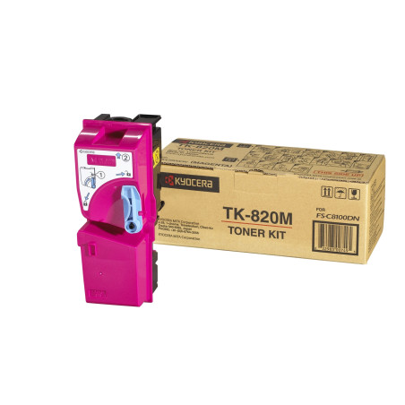 KYOCERA 1T02HPBEU0 TK-820M, 7000 páginas, Magenta