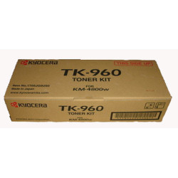 KYOCERA TK-960 TK-960, 2400 páginas, Negro, 2 pieza(s)