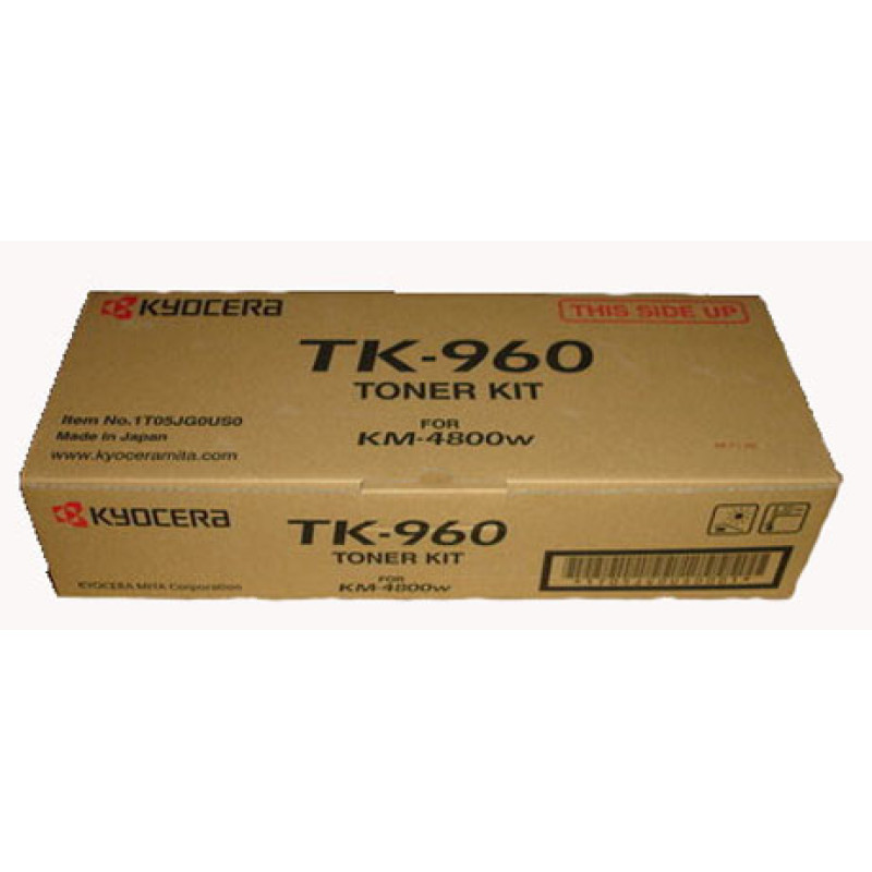KYOCERA TK-960 TK-960, 2400 páginas, Negro, 2 pieza(s)