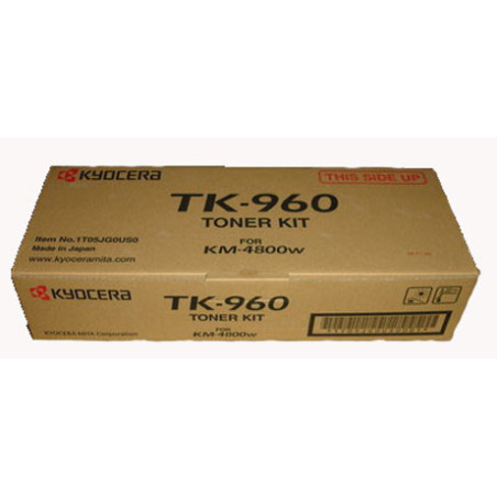 KYOCERA TK-960 TK-960, 2400 páginas, Negro, 2 pieza(s)