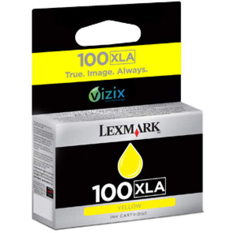 Lexmark 14N1095 100XLA, Amarillo, Tinta a base de pigmentos, 1 pieza(s)