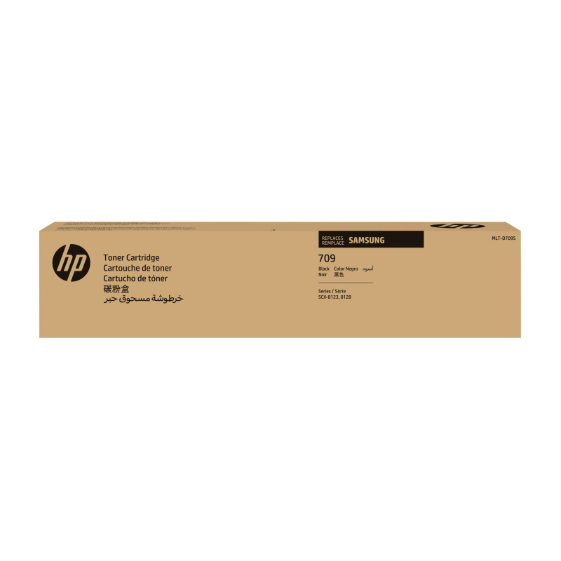 HP SS797A Samsung Cartucho de tóner negro MLT-D709S, 25000 páginas, Negro, 1 pieza(s)
