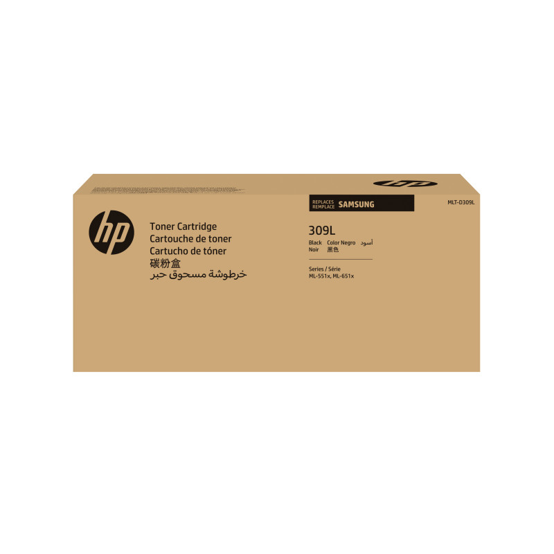 HP SV096A Samsung Cartucho de tóner MLT-D309L de alta capacidad negro, Negro, 1 pieza(s)