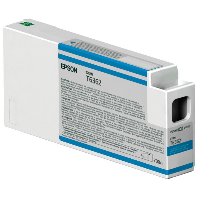 Epson C13T636200 Cartucho T636200 cian, Cian, 700 ml, 1 pieza(s)