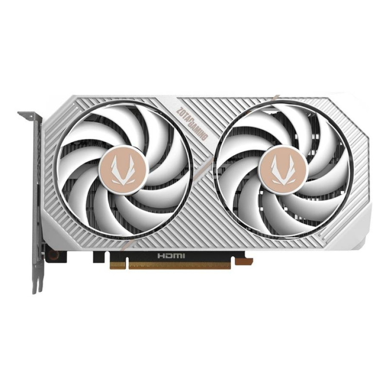 Zotac ZT-B50600Q-10M GAMING GeForce RTX 5060 Twin Edge OC White Edition, GeForce RTX 5060, 8 GB, GDDR7, 128 bit, 7680 x 4320