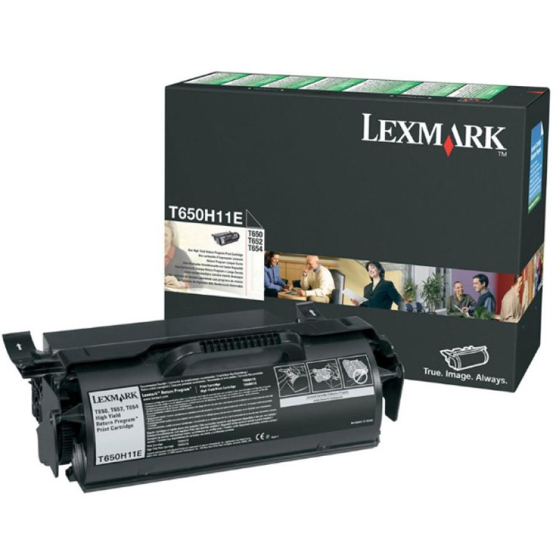 Lexmark T650H11E T650H11E, 25000 páginas, Negro, 1 pieza(s)