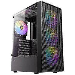 Antec 0-761345-10199-8 0-761345-10199-8, Midi Tower, PC, Negro, ATX, ITX, micro ATX, Plástico, Acero, 3x 120 mm, 2x 140 mm