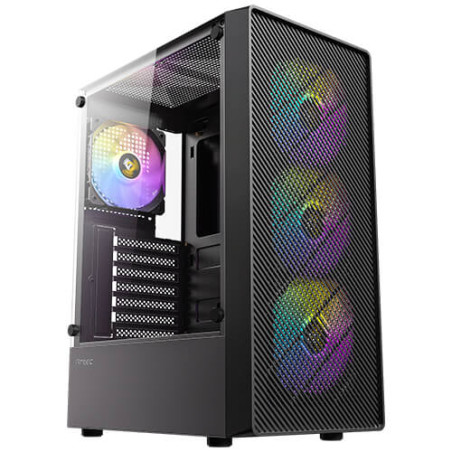 Antec 0-761345-10199-8 0-761345-10199-8, Midi Tower, PC, Negro, ATX, ITX, micro ATX, Plástico, Acero, 3x 120 mm, 2x 140 mm