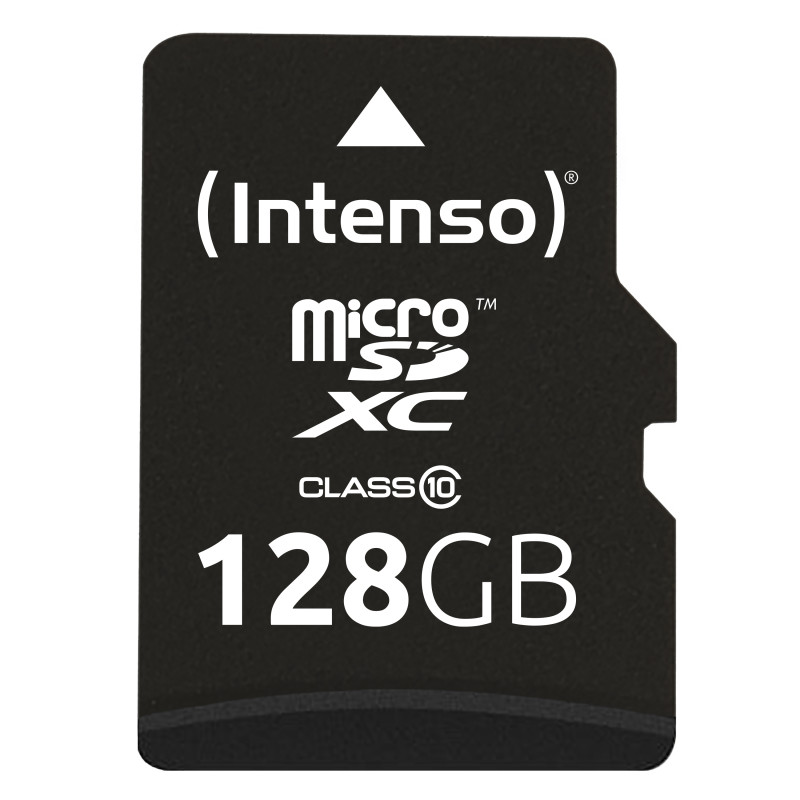 Intenso 3413491 3413491, 128 GB, MicroSDXC, Clase 10, 25 MB/s, Resistente a golpes, Resistente a la temperatura, Resistente al