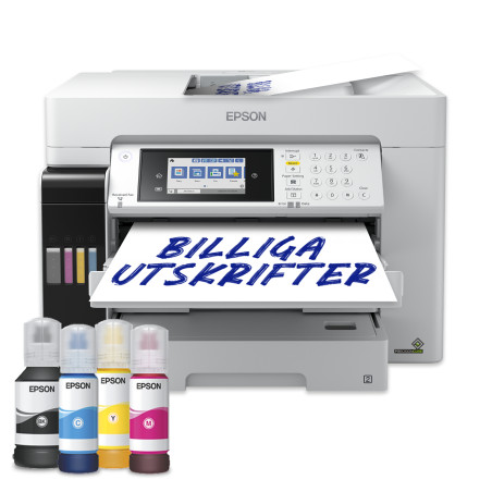 Epson C11CH71412 EcoTank Pro ET-16685, Inyección de tinta, Impresión a color, 4800 x 1200 DPI, A3, Impresión directa, Blanco