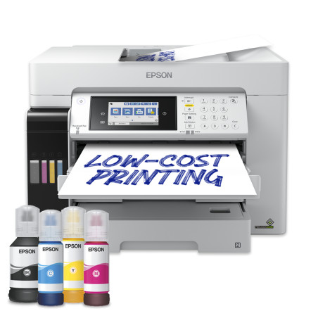 Epson C11CH71412 EcoTank Pro ET-16685, Inyección de tinta, Impresión a color, 4800 x 1200 DPI, A3, Impresión directa, Blanco