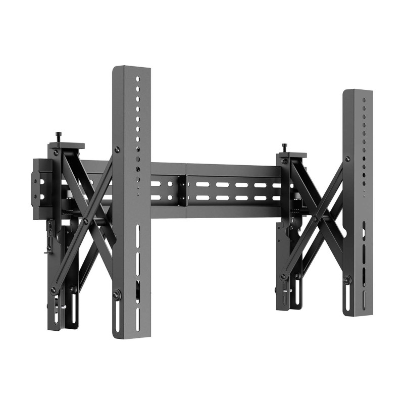 AISENS VW70LPO-255 Soporte para Videowall Nivelable y Función Pop-Out para Tv 70Kg de 37-70, Negro, Fijo, Negro, -3 - 3°, 70