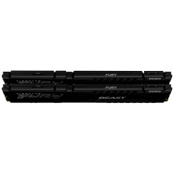 Kingston Technology KF560C30BBEK2-32 FURY Beast 32GB 6000MT/s DDR5 CL30 DIMM (Kit of 2) Black EXPO, 32 GB, 2 x 16 GB, DDR5, 2