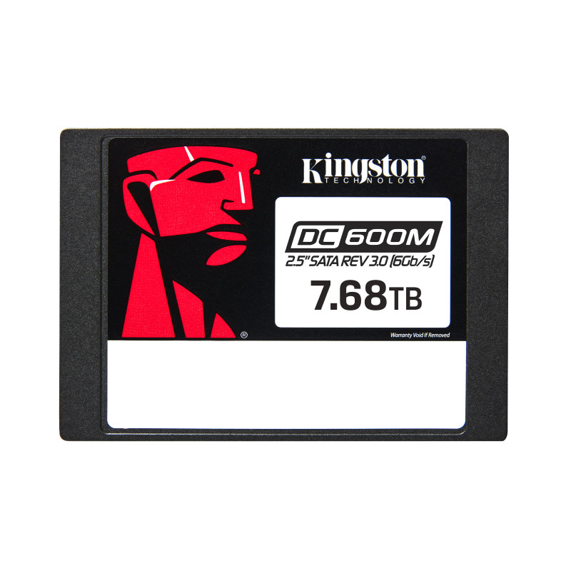 Kingston Technology SEDC600M/7680G Disco SSD DC600ME SATA Enterprise (uso mixto) de 2,5” y 7680 G, 7,68 TB, 2.5", 560 MB/s, 6
