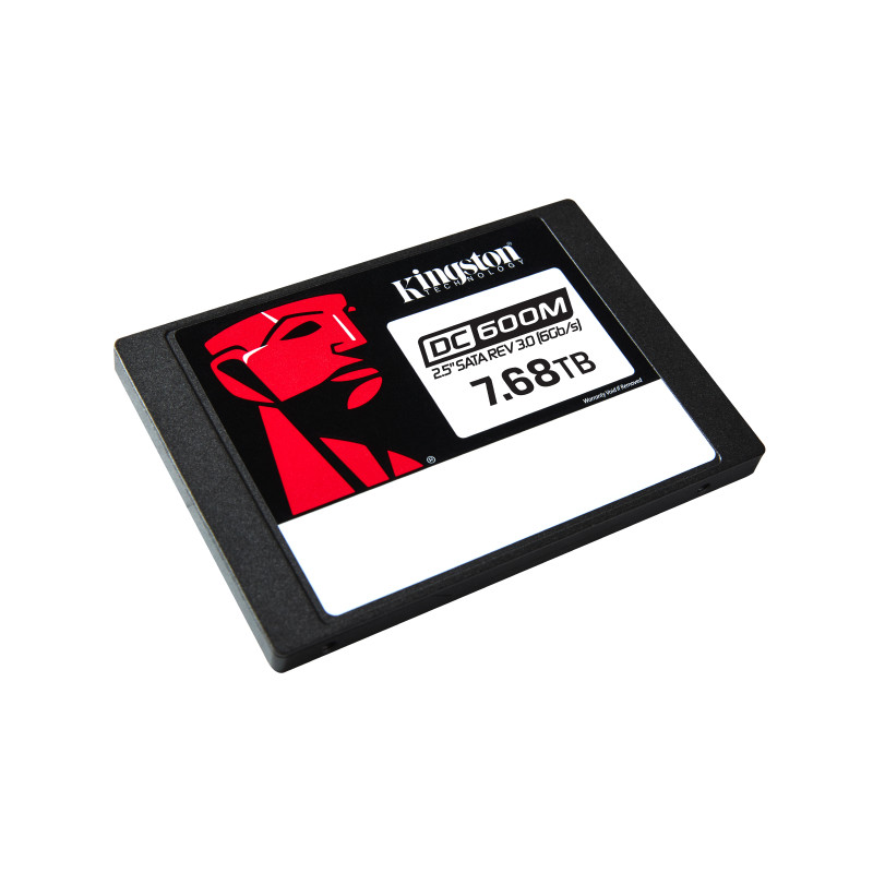 Kingston Technology SEDC600M/7680G Disco SSD DC600ME SATA Enterprise (uso mixto) de 2,5” y 7680 G, 7,68 TB, 2.5", 560 MB/s, 6