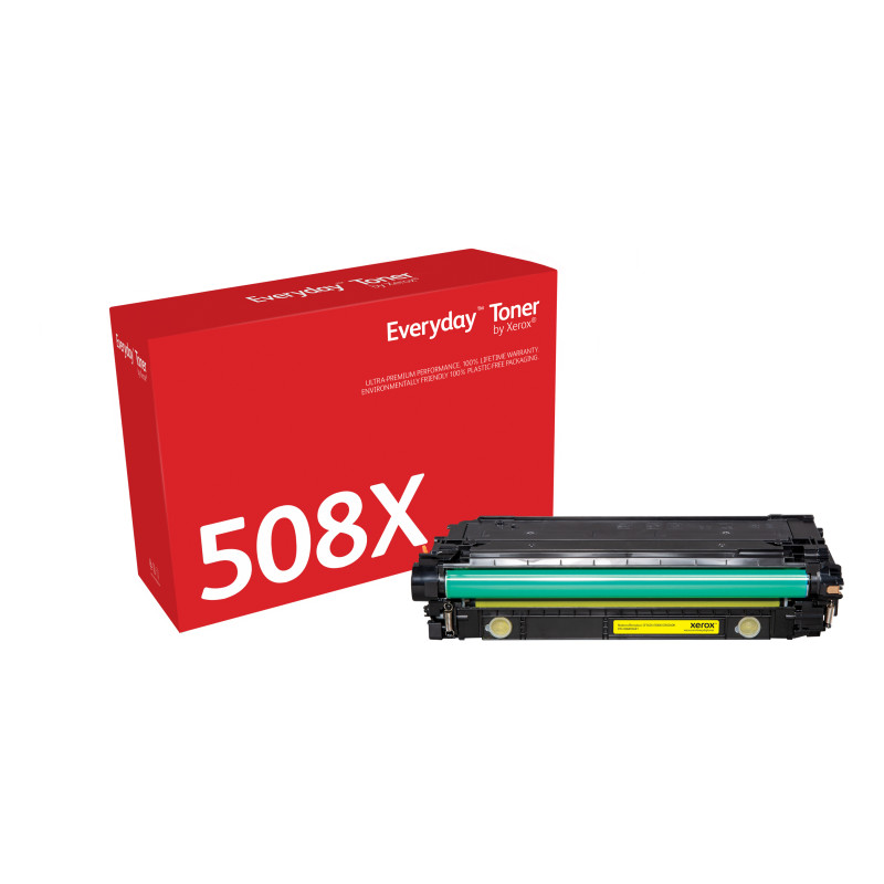 Xerox 006R03681 Toner Everyday™ Amarillo di compatibile con HP 508X (CF362X), Capacidad alta, 9500 páginas, 9500 páginas,