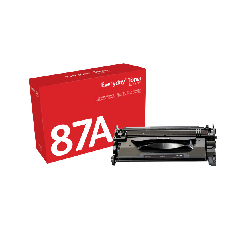 Xerox 006R03652 Toner Everyday™ Negro di compatibile con HP 87A (CF287A), Capacidad estándar, 9000 páginas, Negro, 1