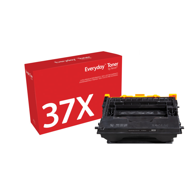 Xerox 006R03643 Toner Everyday™ Negro di compatibile con HP 37X (CF237X), Capacidad alta, 25000 páginas, Negro, 1 pieza(s)