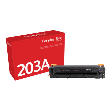 Xerox 006R04176 Toner Everyday™ Negro di compatibile con HP 203A (CF540A), Capacidad estándar, 1400 páginas, Negro, 1