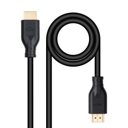 Nanocable 10.15.3902 Cable HDMI V2.0 4K@60Hz 18Gbps A/M-A/M CCS 2 m, 2 m, HDMI tipo A (Estándar), HDMI tipo A (Estándar), 3D,
