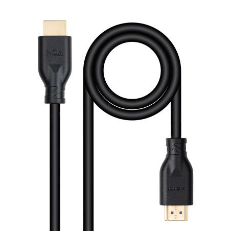 Nanocable 10.15.3902 Cable HDMI V2.0 4K@60Hz 18Gbps A/M-A/M CCS 2 m, 2 m, HDMI tipo A (Estándar), HDMI tipo A (Estándar), 3D,