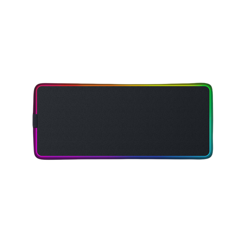 Razer RZ02-04490100-R3M1 Strider Chroma, Negro, Monocromo, Poliéster, Multicolor, Alfombrilla de ratón para juegos