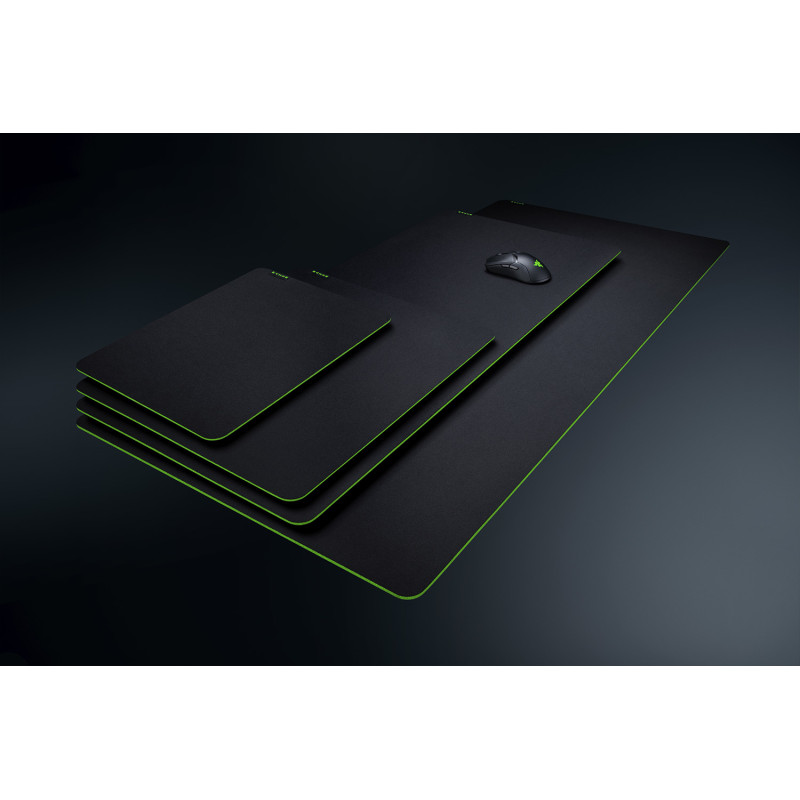 Razer RZ02-03330500-R3M1 Gigantus V2 - 3XL, Negro, Verde, Monocromo, Caucho, Base antiderrapante, Alfombrilla de ratón para