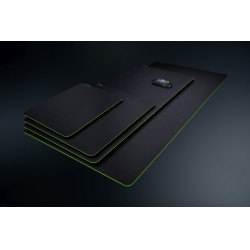 Razer RZ02-03330300-R3M1 Gigantus V2 - Large, Negro, Verde, Monocromo, Caucho, Base antiderrapante, Alfombrilla de ratón para 2