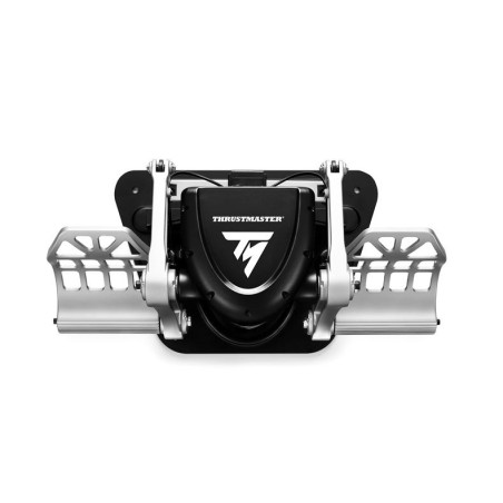 Thrustmaster 2960809 TPR: Pendular Rudder, Pendular rudder, Negro, Plata, Metal, Digital Combat Simulator, Xplane 11, Xplane