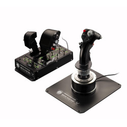 Thrustmaster 2960720 Hotas Warthog, Palanca de mando, PC, Alámbrico, USB, Negro, Cable