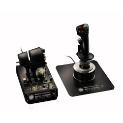 Thrustmaster 2960720 Hotas Warthog, Palanca de mando, PC, Alámbrico, USB, Negro, Cable 2