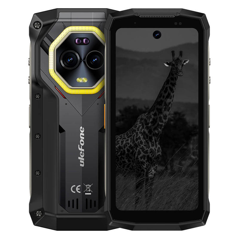 Ulefone 6975326663243 Armor Mini 20 Pro, 11,9 cm (4.7"), 8 GB, 256 GB, 50 MP, Android 14, Negro