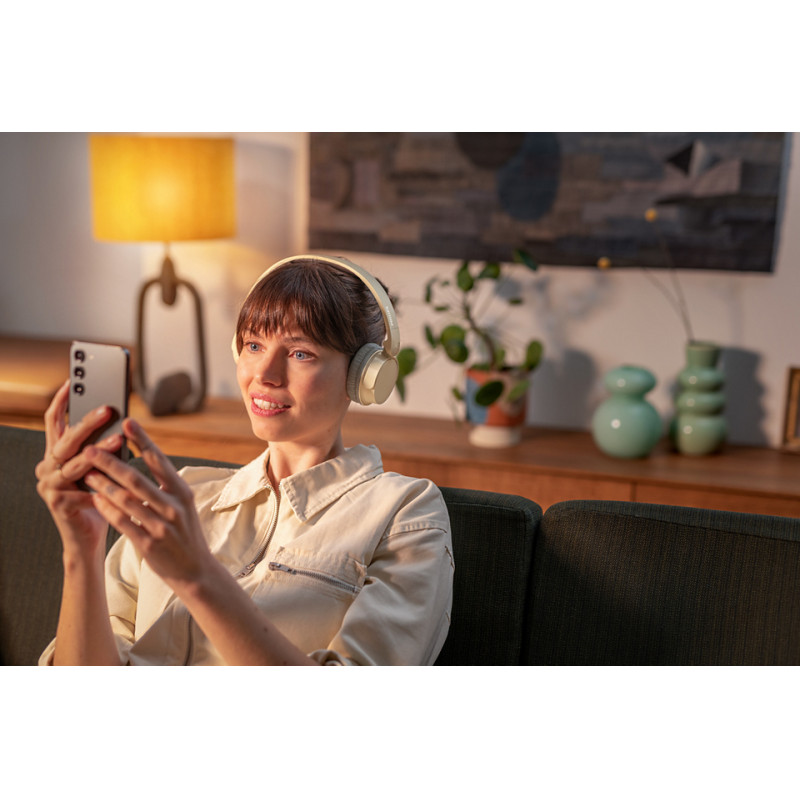 Philips TAH3209BG/00 TAH3209BG/00, Inalámbrico, Llamadas/Música, 20 - 20000 Hz, 160 g, Auriculares, Beige