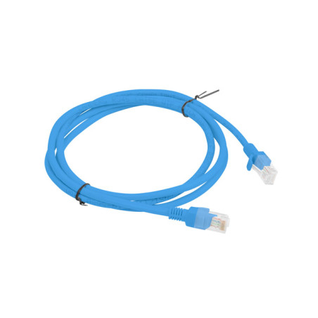 Lanberg PCU6-10CC-0150-B PCU6-10CC-0150-B, 1,5 m, Cat6, U/UTP (UTP), RJ-45, RJ-45, Azul